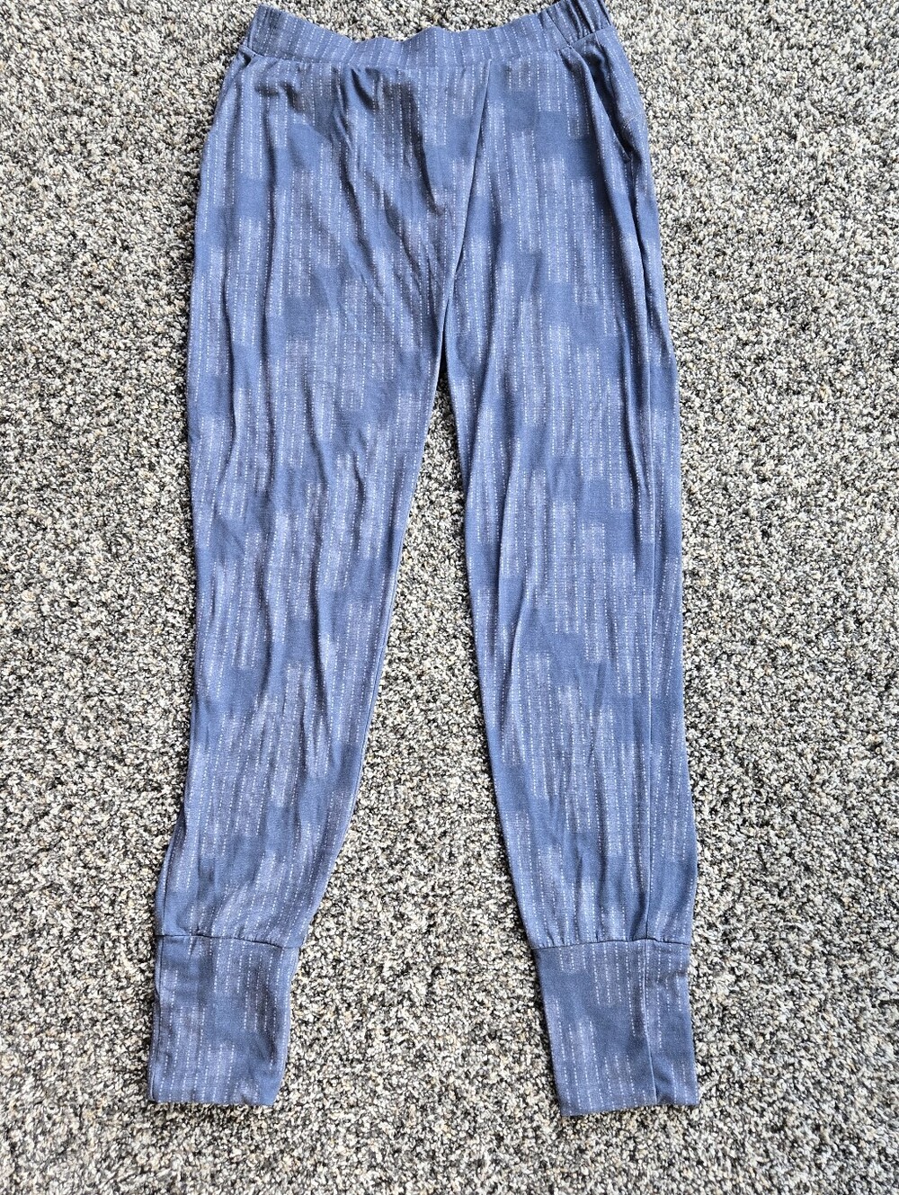 PrAna On The Road Jogger Pants In Blue Size S